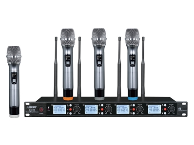 LS-Q6 Four Channel Wireless Microphone