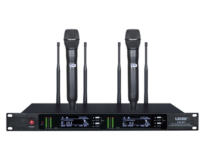 LS-Q7 Dual Channel True Diversity Wireless Microphone